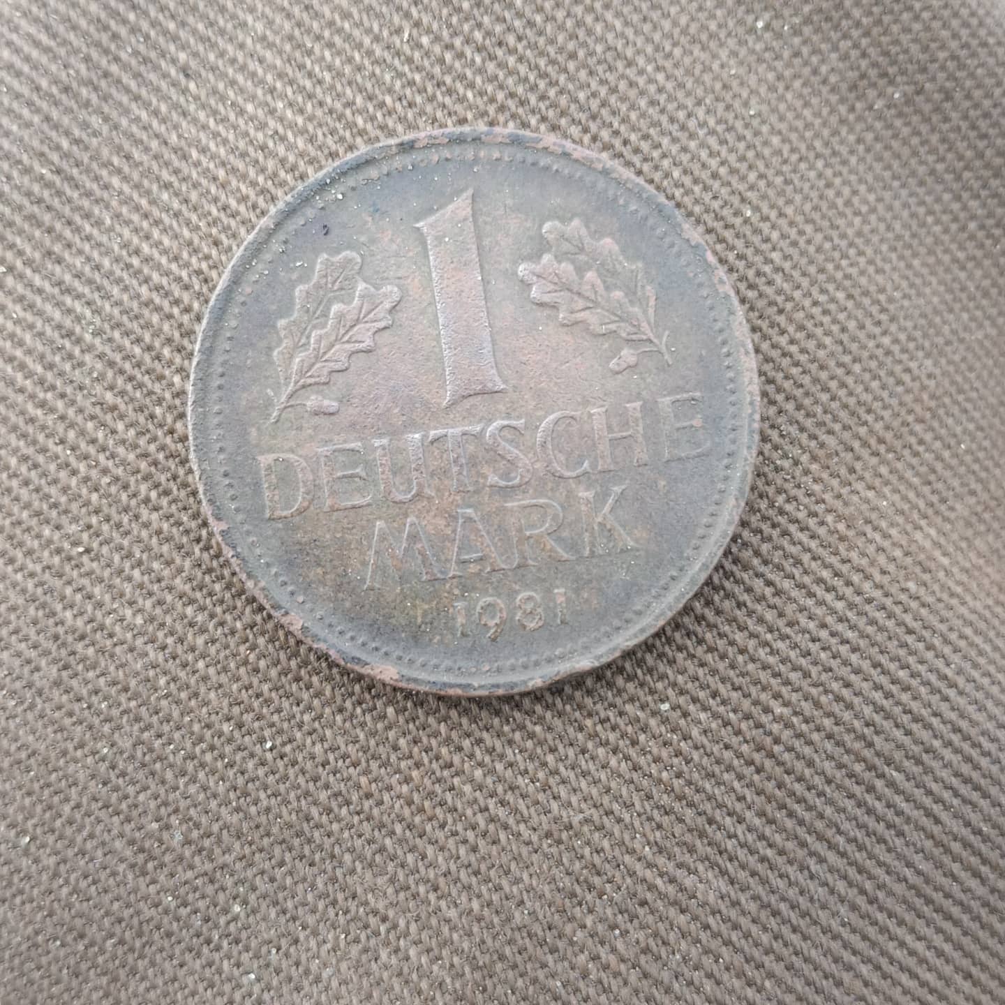 Eine Deutsche Mark 1981
